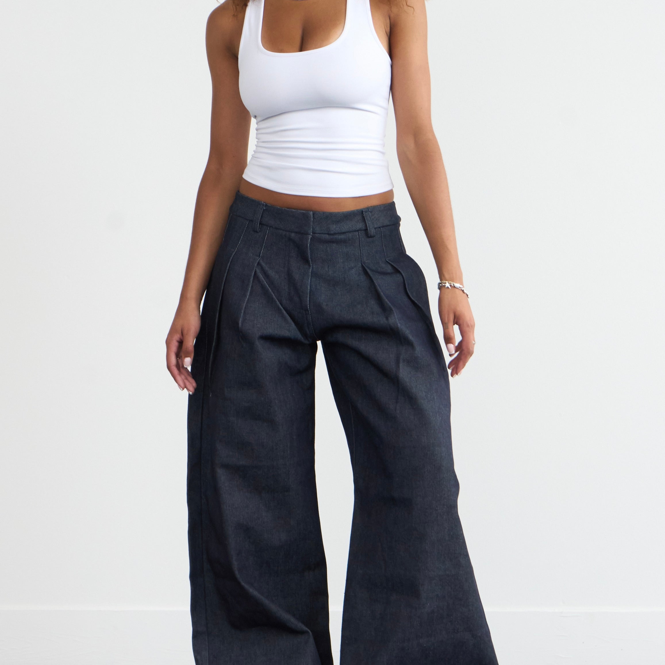 jean Parker - denim bleu marine
