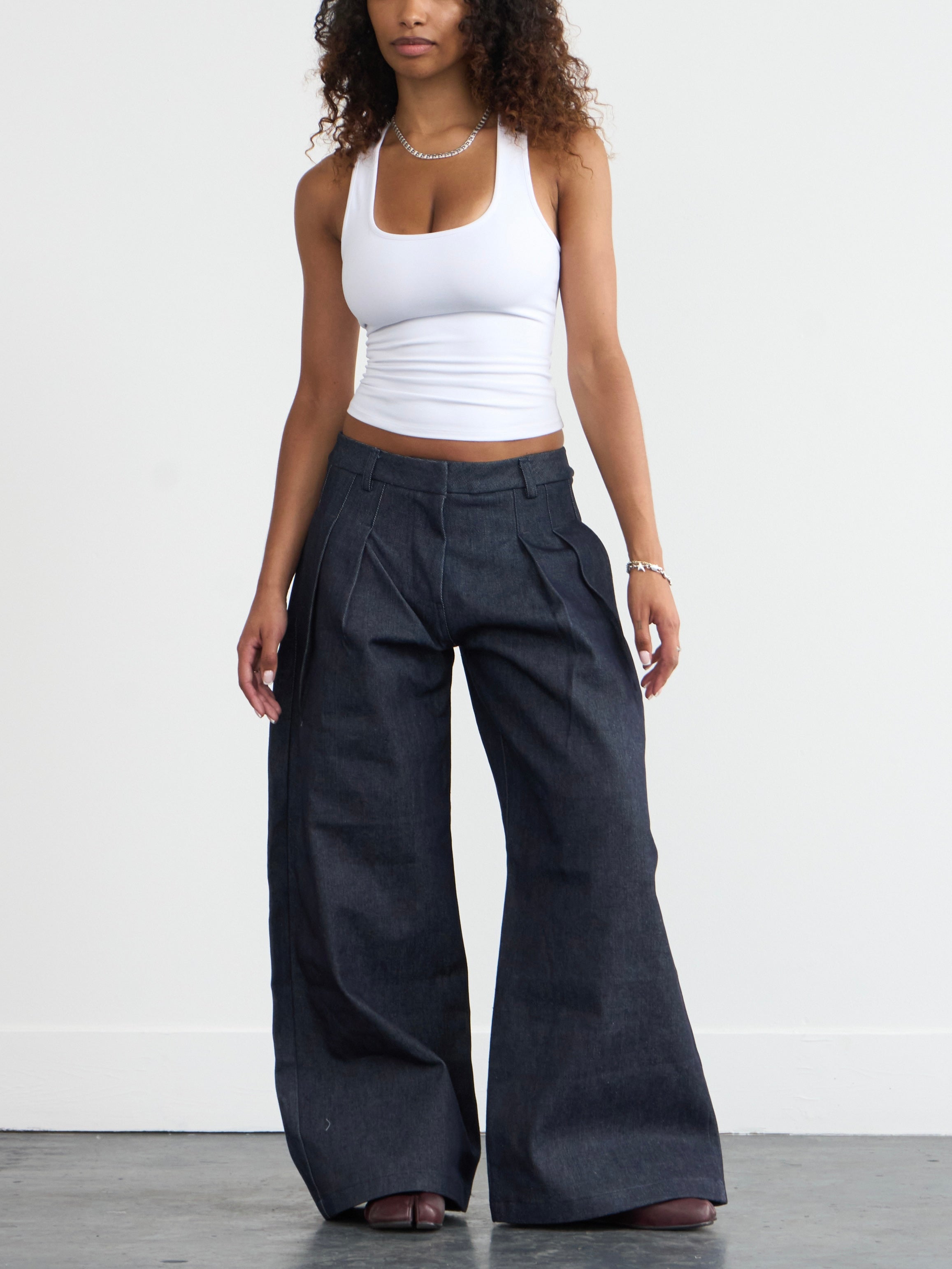 parker jean - navy denim