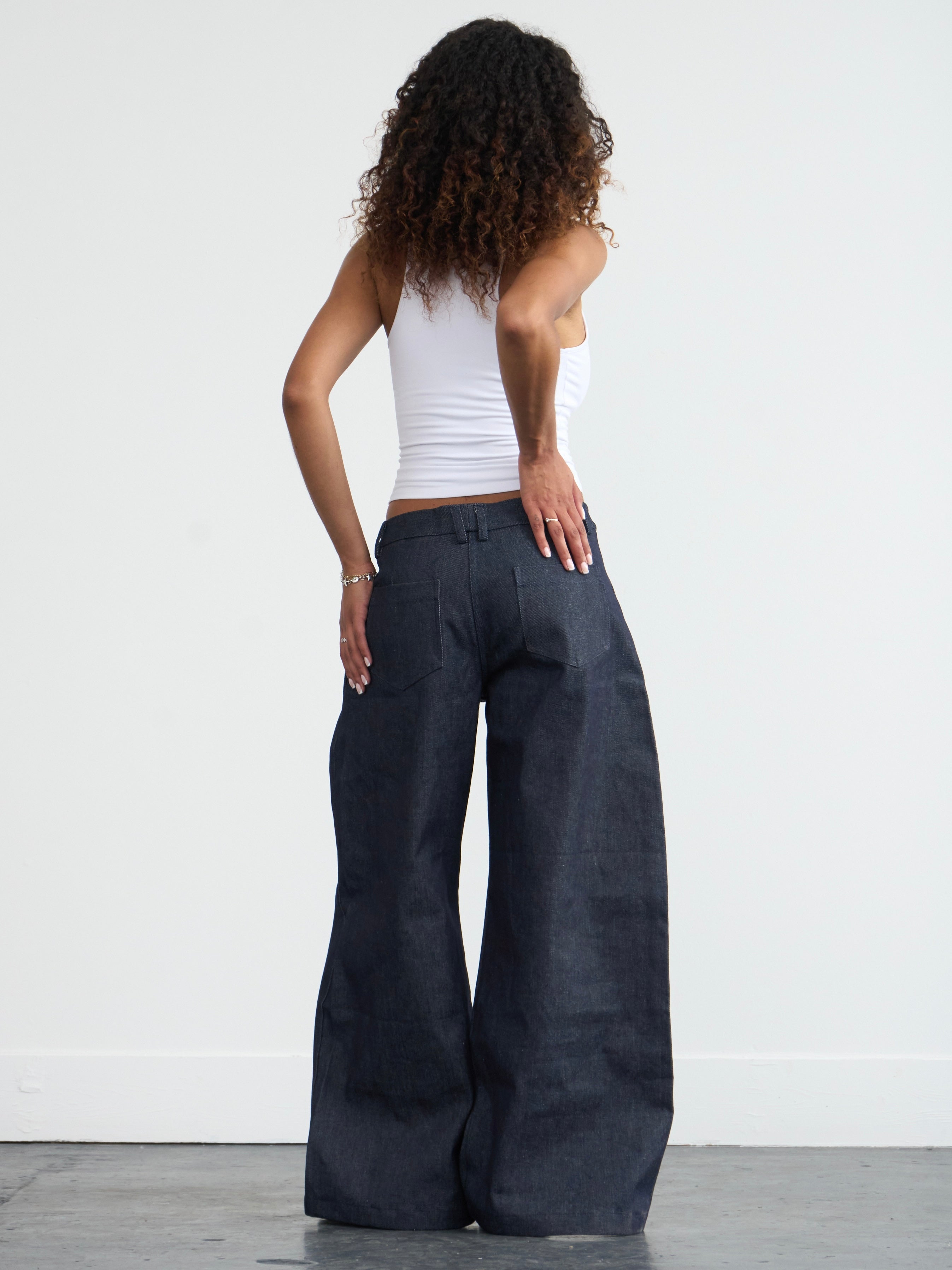 parker jean - navy denim
