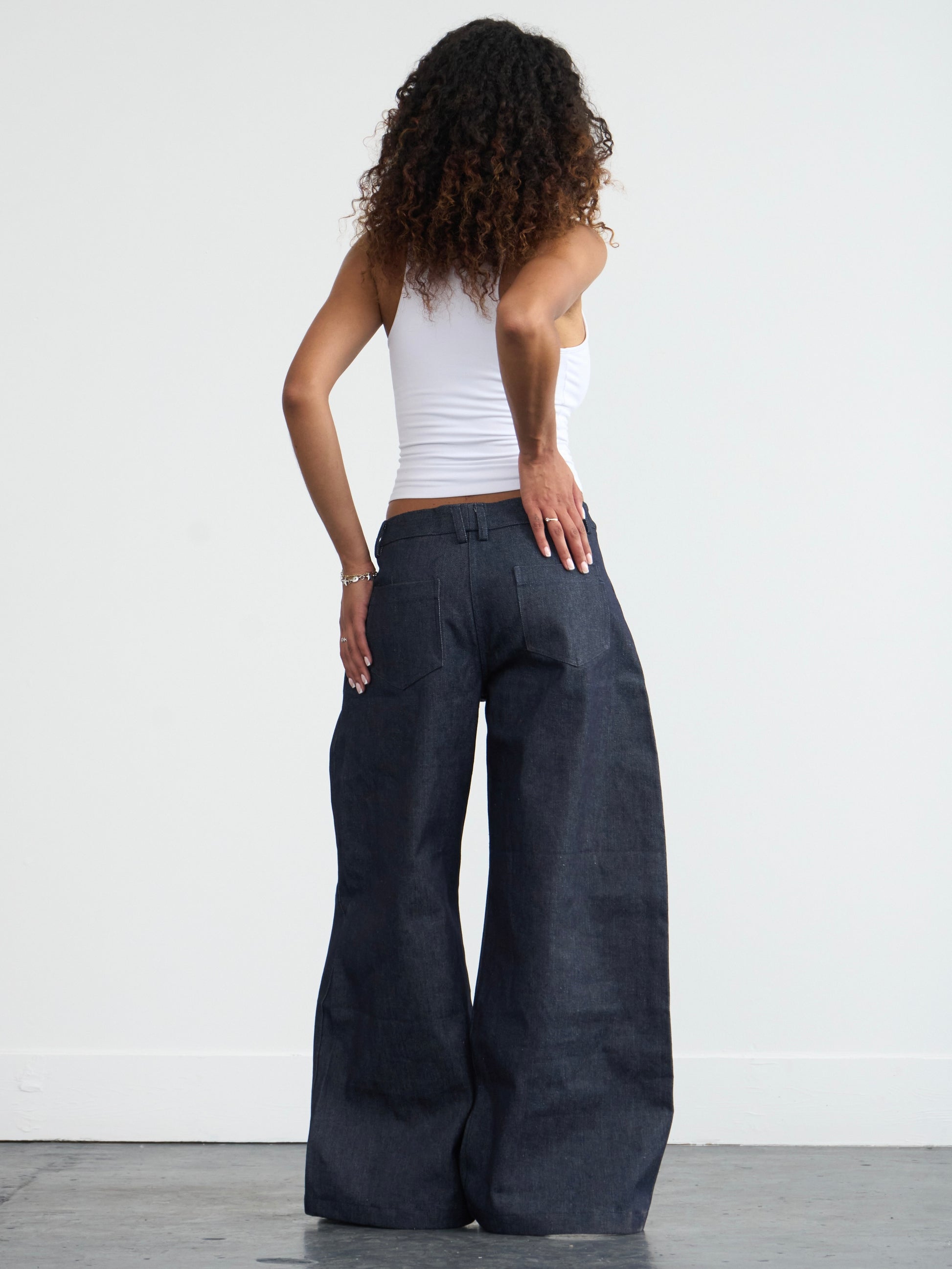 jean Parker - denim bleu marine