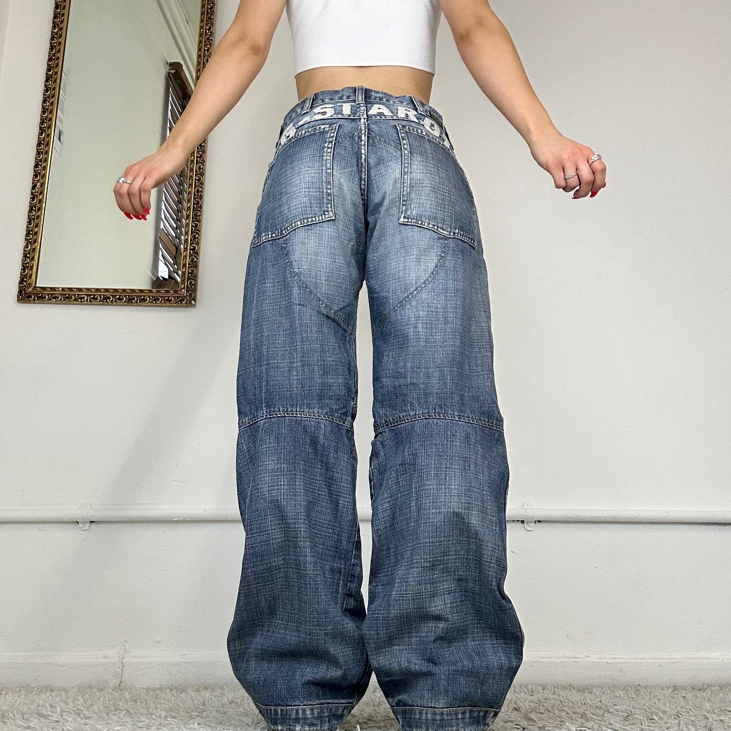 00s baggy cargo g-star jeans