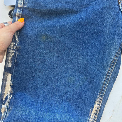 2000's flared jeans