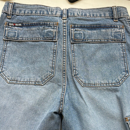 light wash cargo jeans