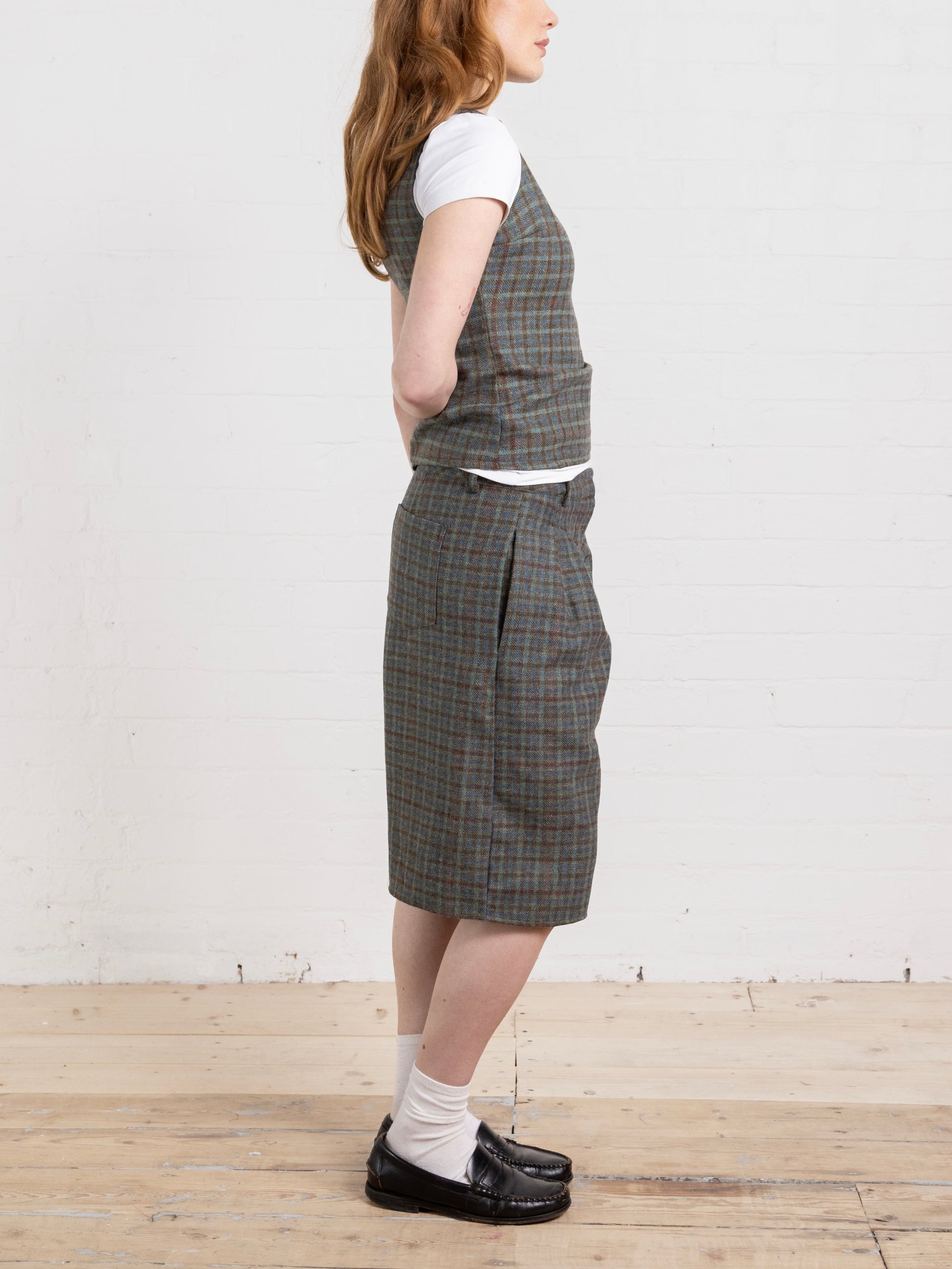 parker short - cedar wool