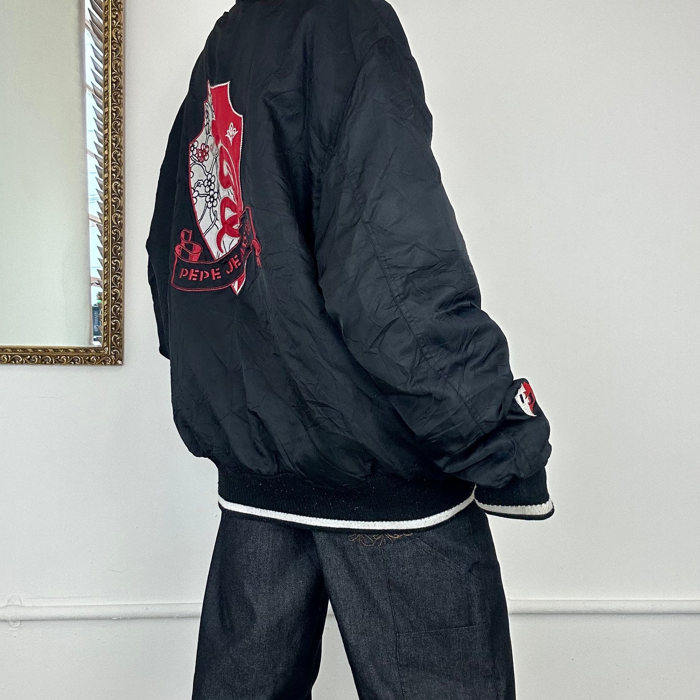 00s pepe jeans bomber jacket