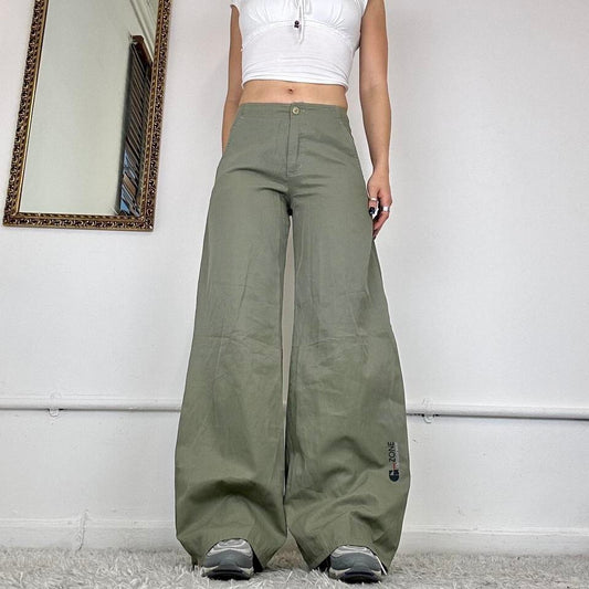 00’s wide leg cargo trousers