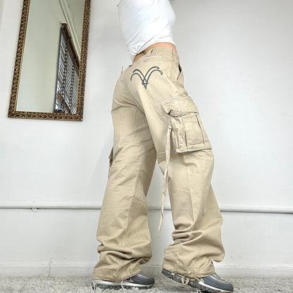 levi's wide leg cargo trousers