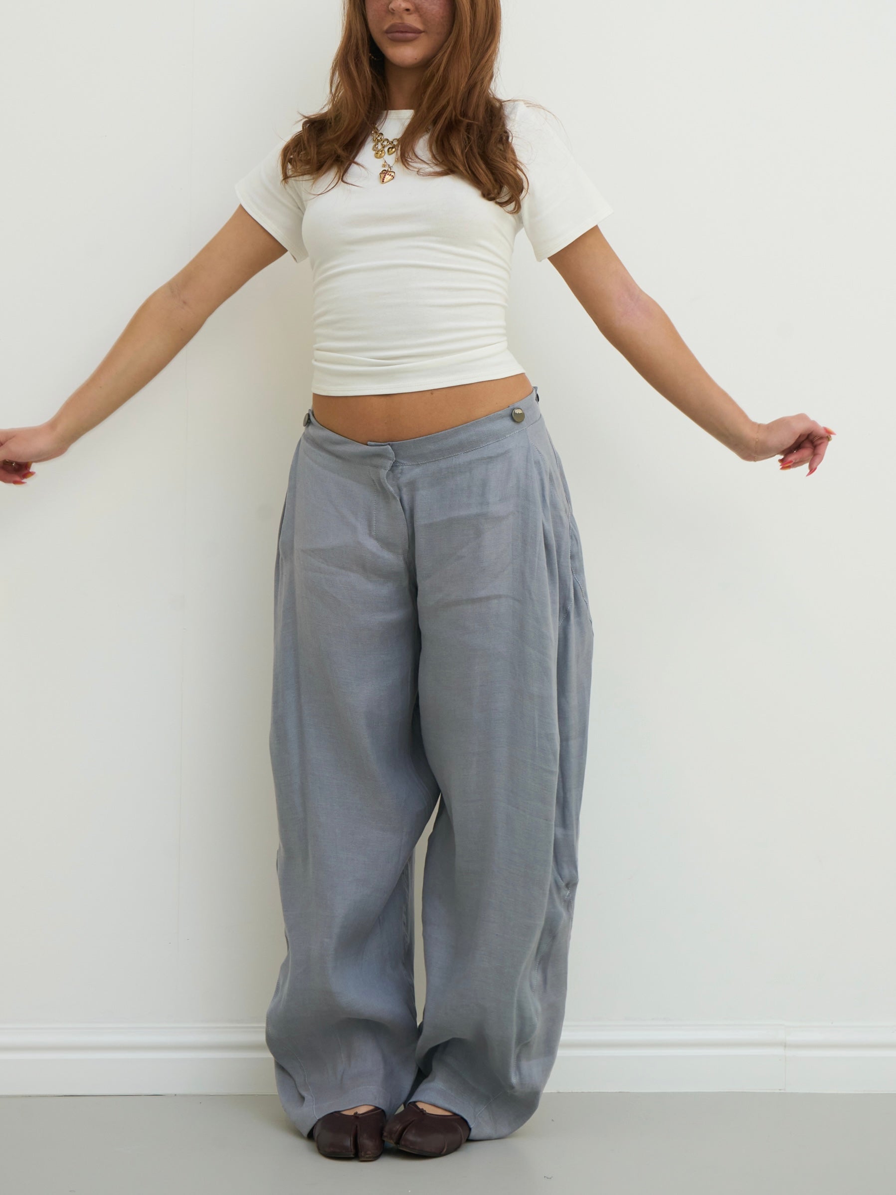 lumi trouser - cool grey