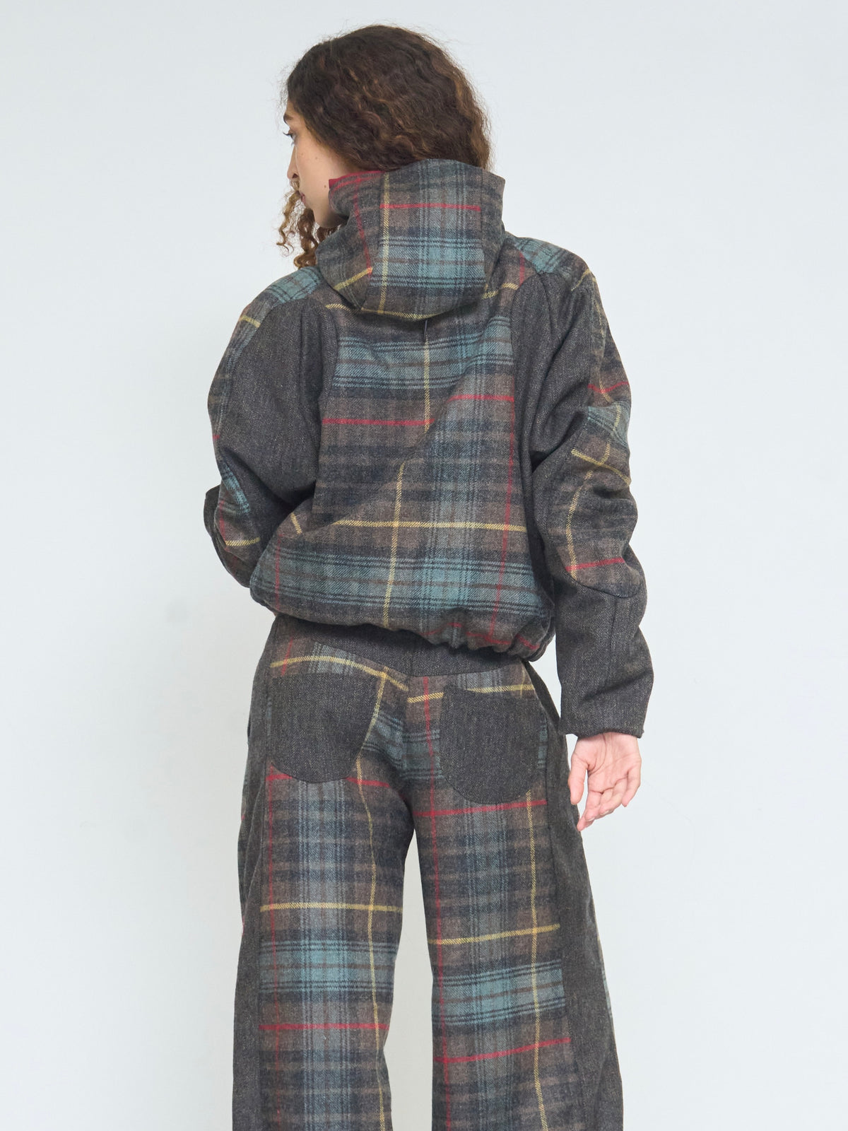 jamie utility jacket - tobacco wool
