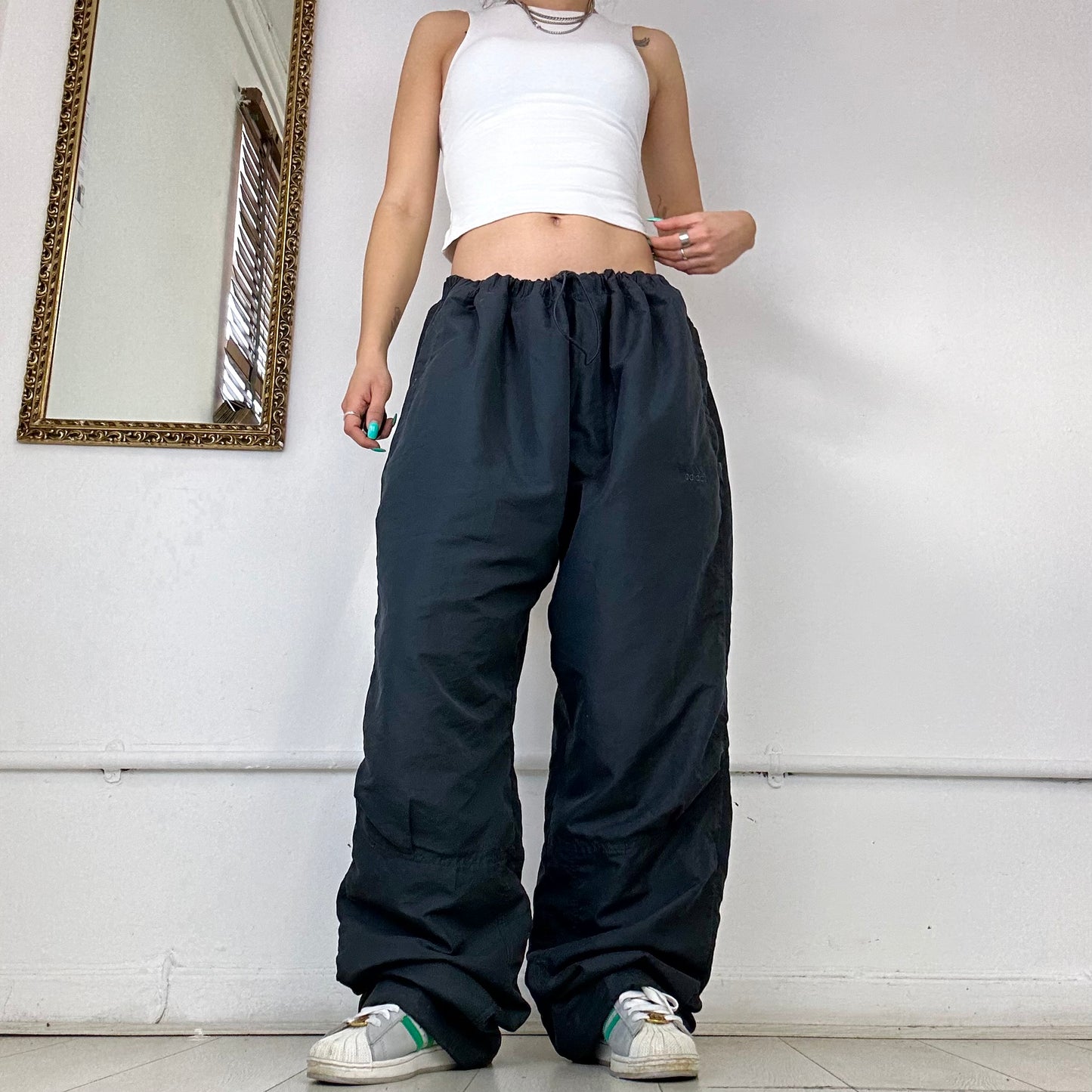 00's baggy adidas cargo trousers