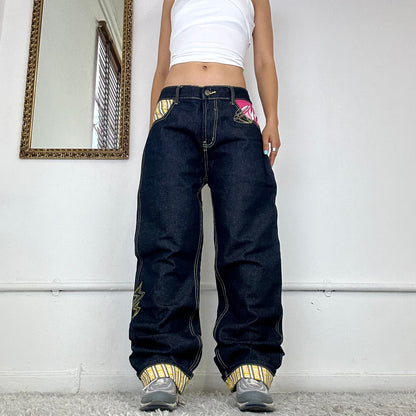 2000's baggy skate jeans