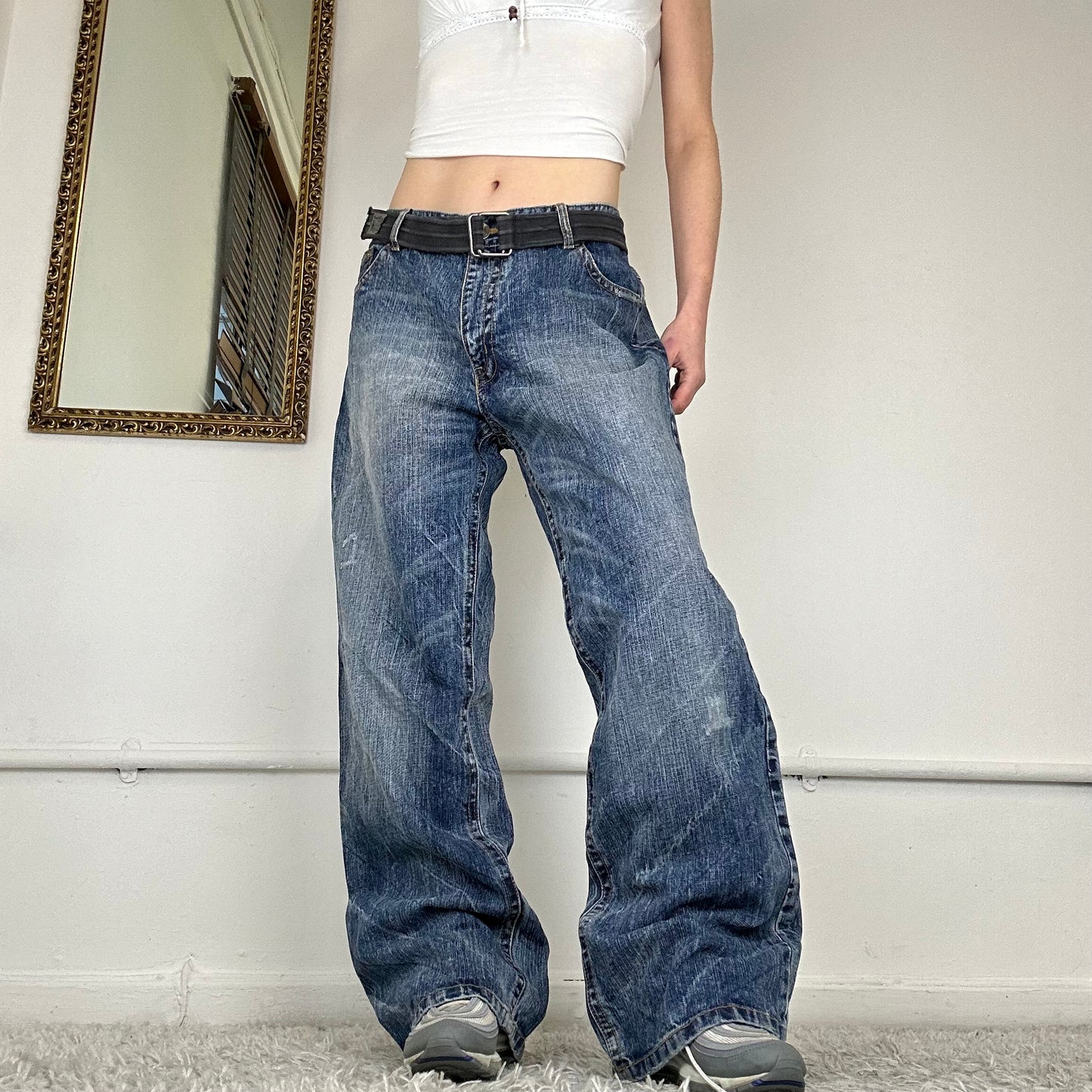 90s wide leg jeans