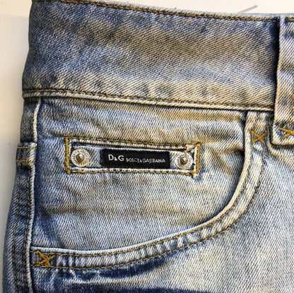 D&G denim mini skirt