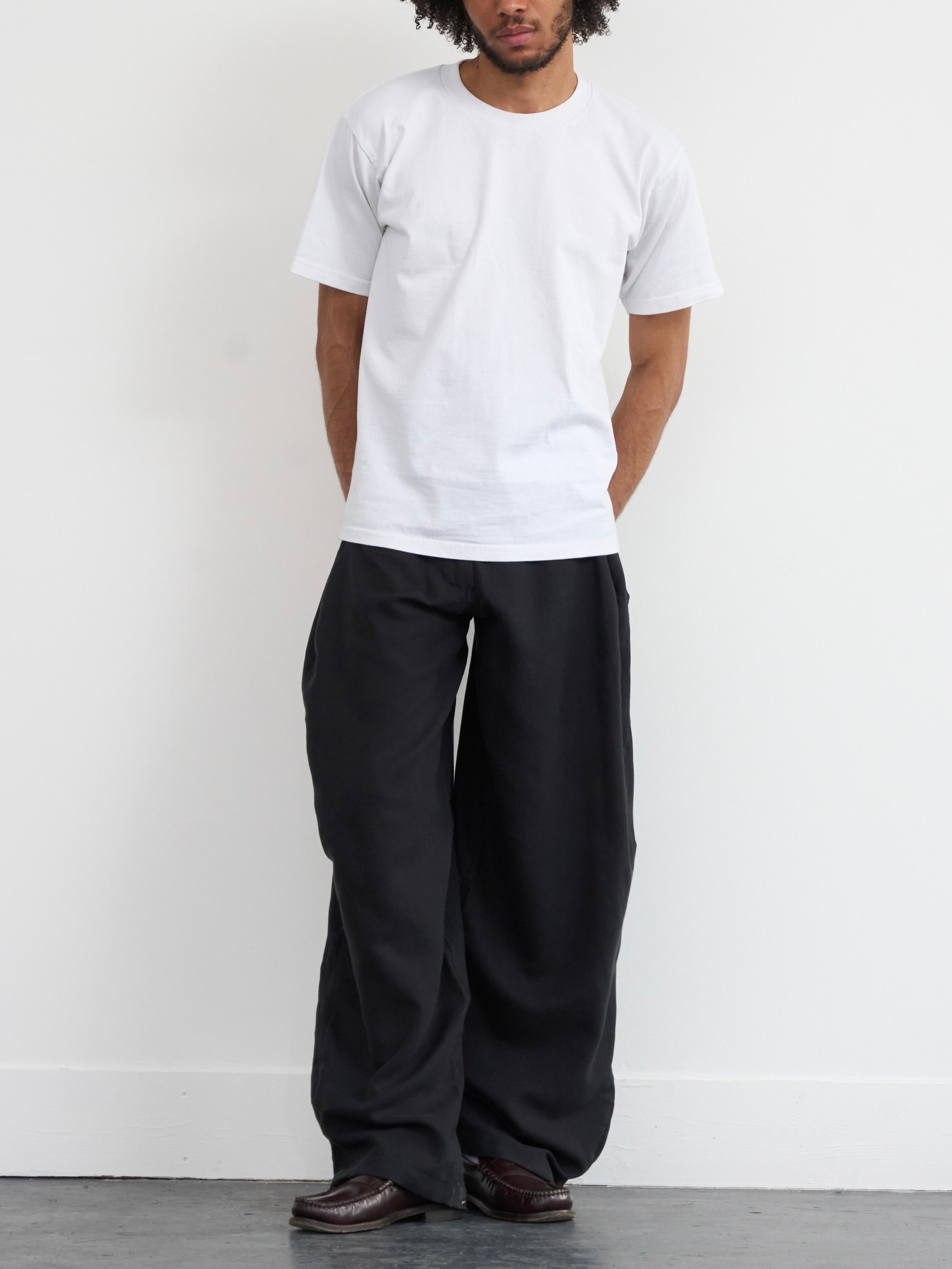lumi trouser - black