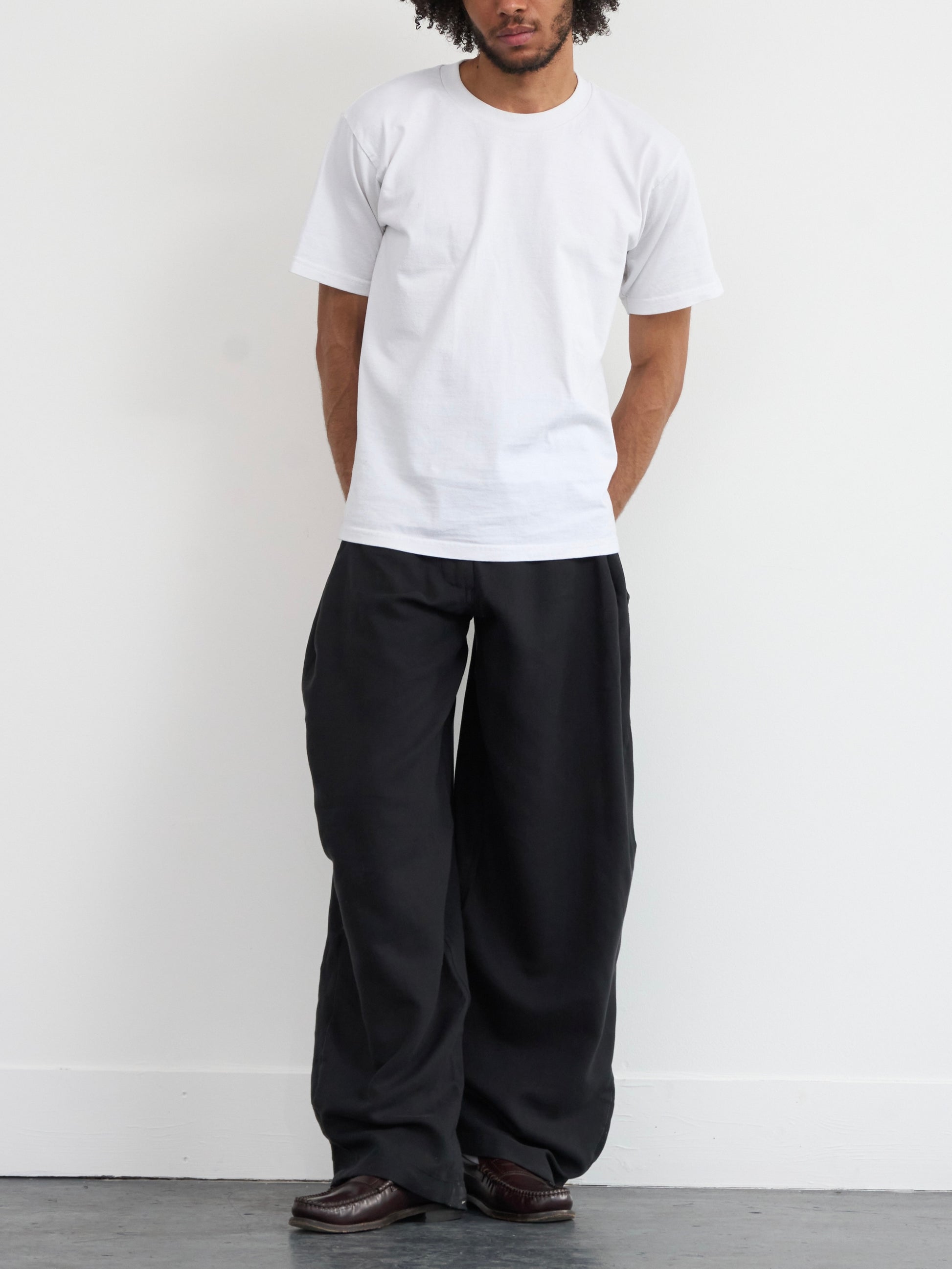 lumi trouser - black
