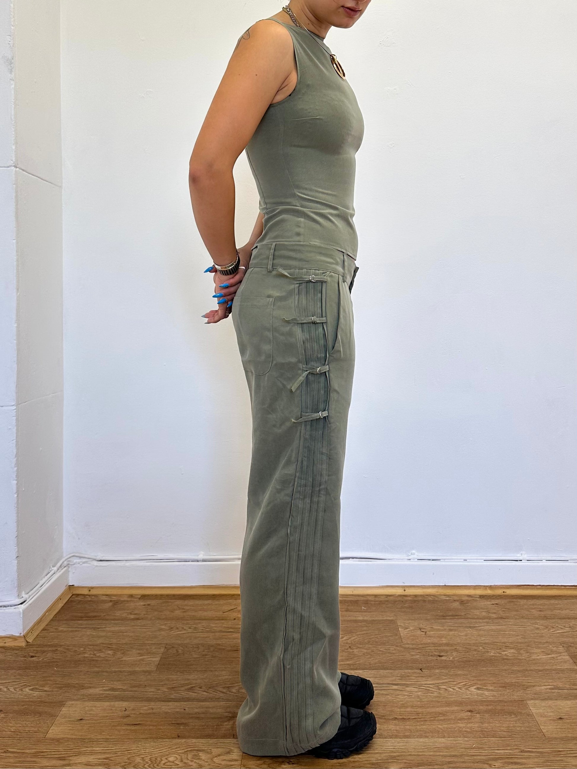 peter trouser - sage