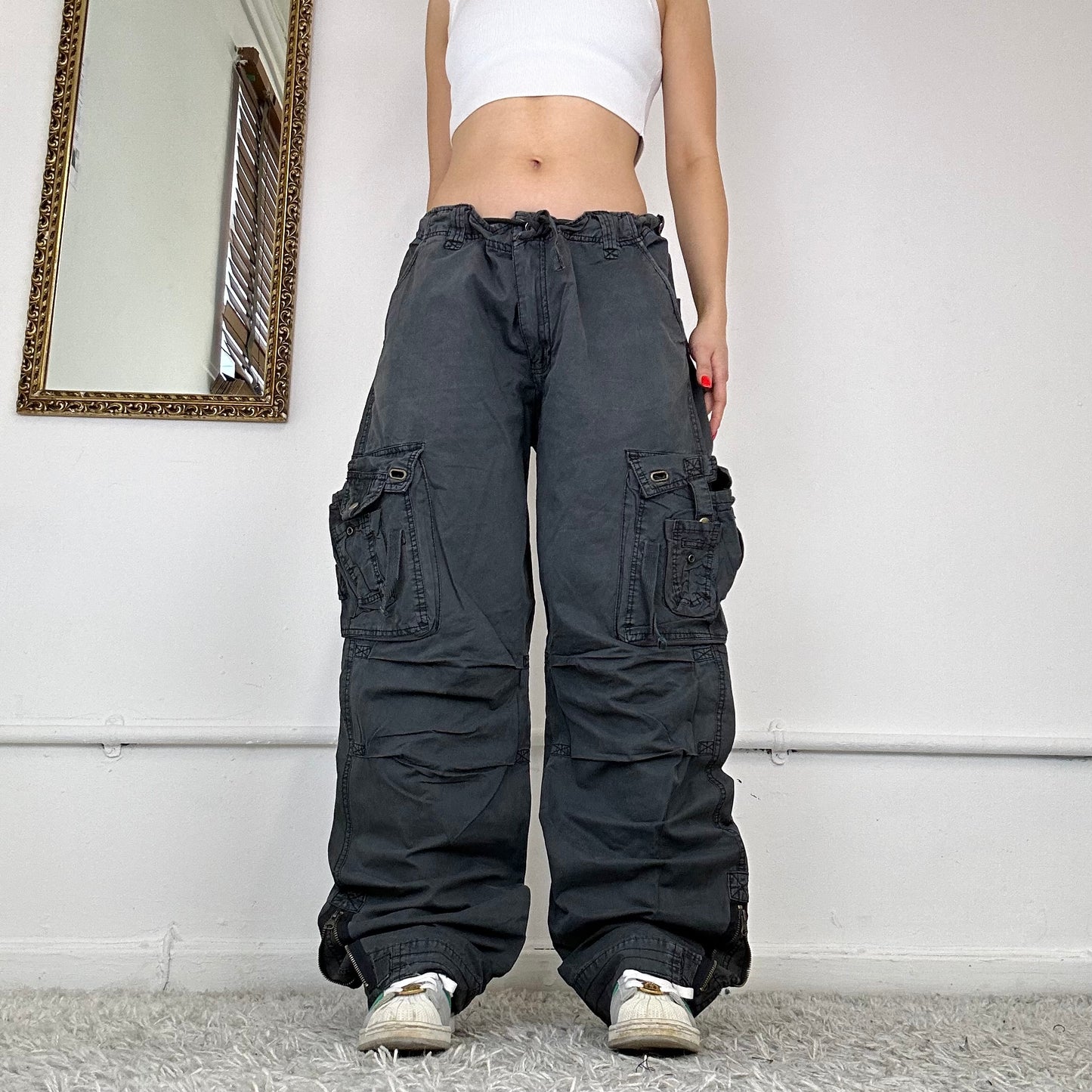 vintage baggy cargo trousers