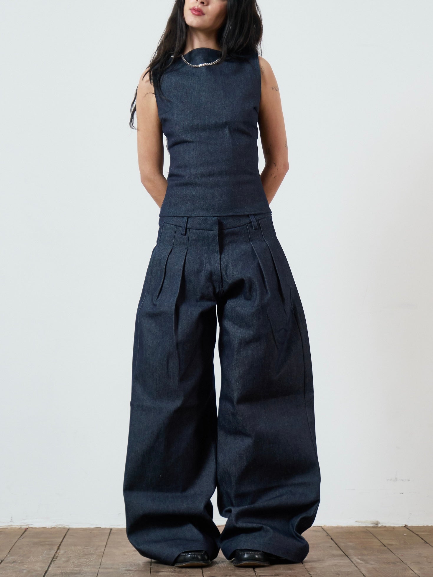 parker jean - navy denim