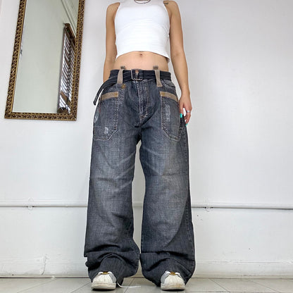 00’s baggy cargo jeans