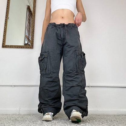 vintage baggy cargo trousers