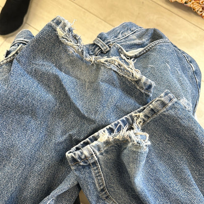 rich spellout jeans