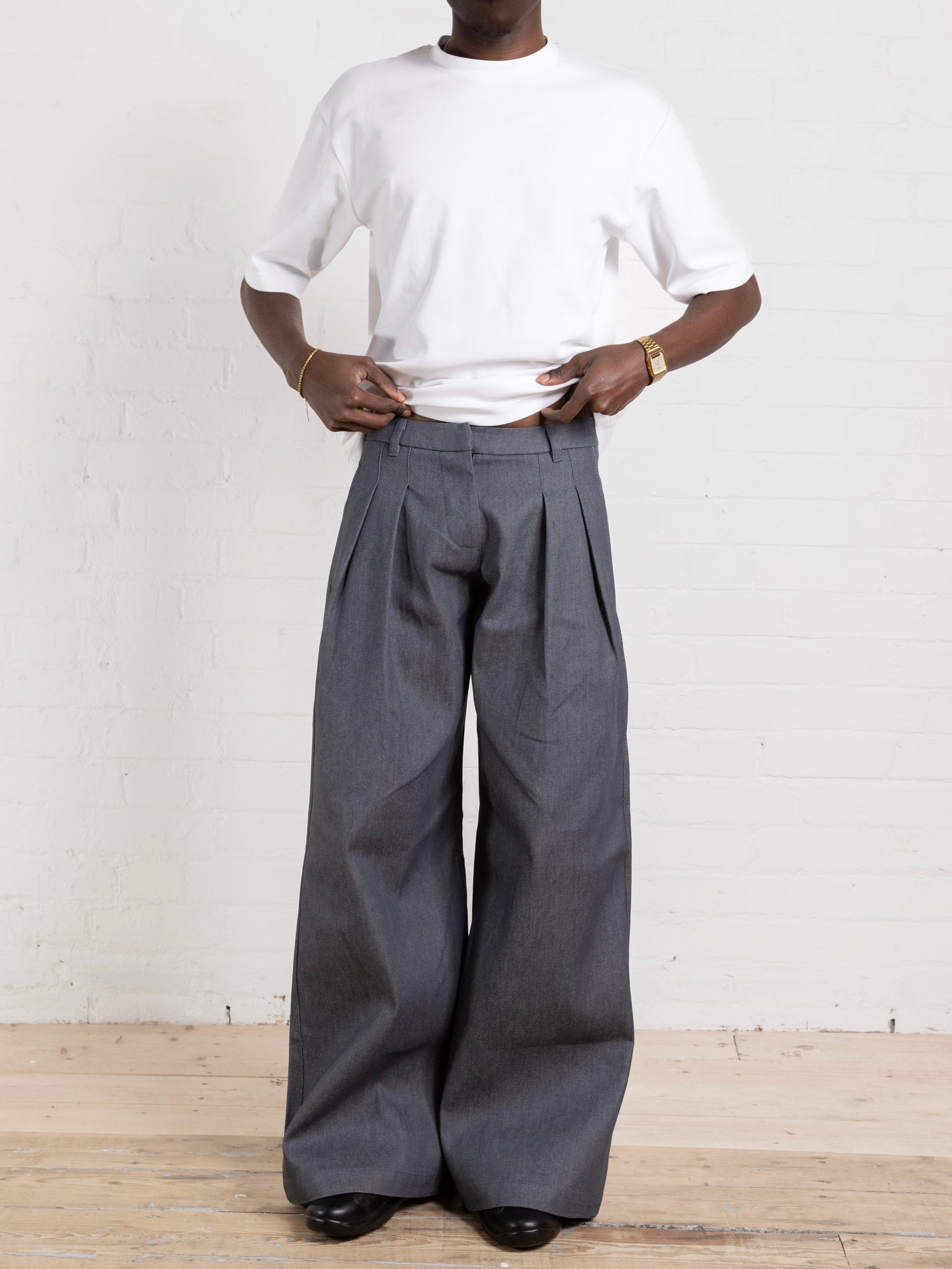 parker jean - cadet grey denim