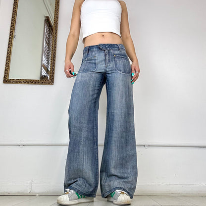 00’s wide leg jeans