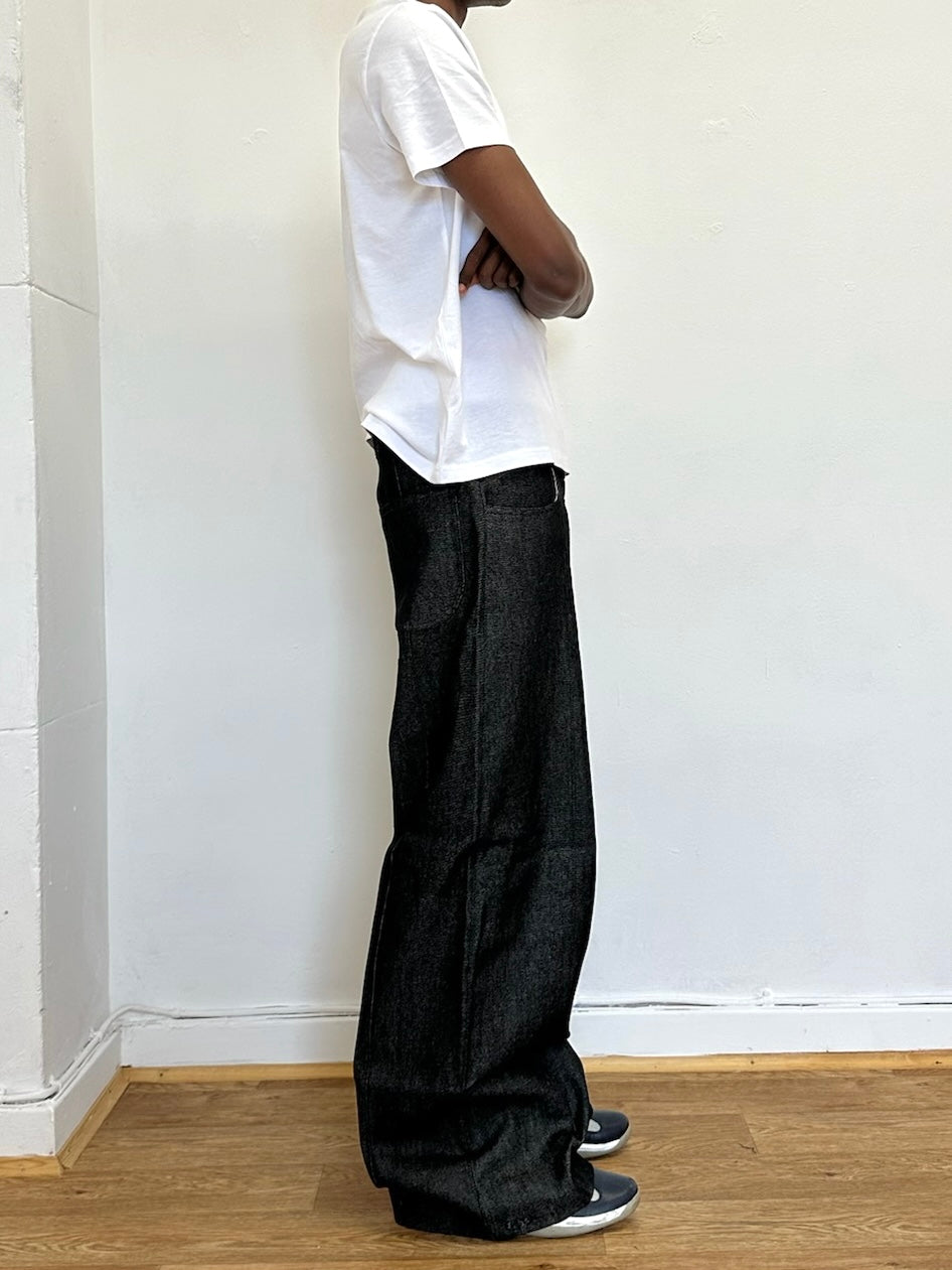 skater jean - dark grey denim