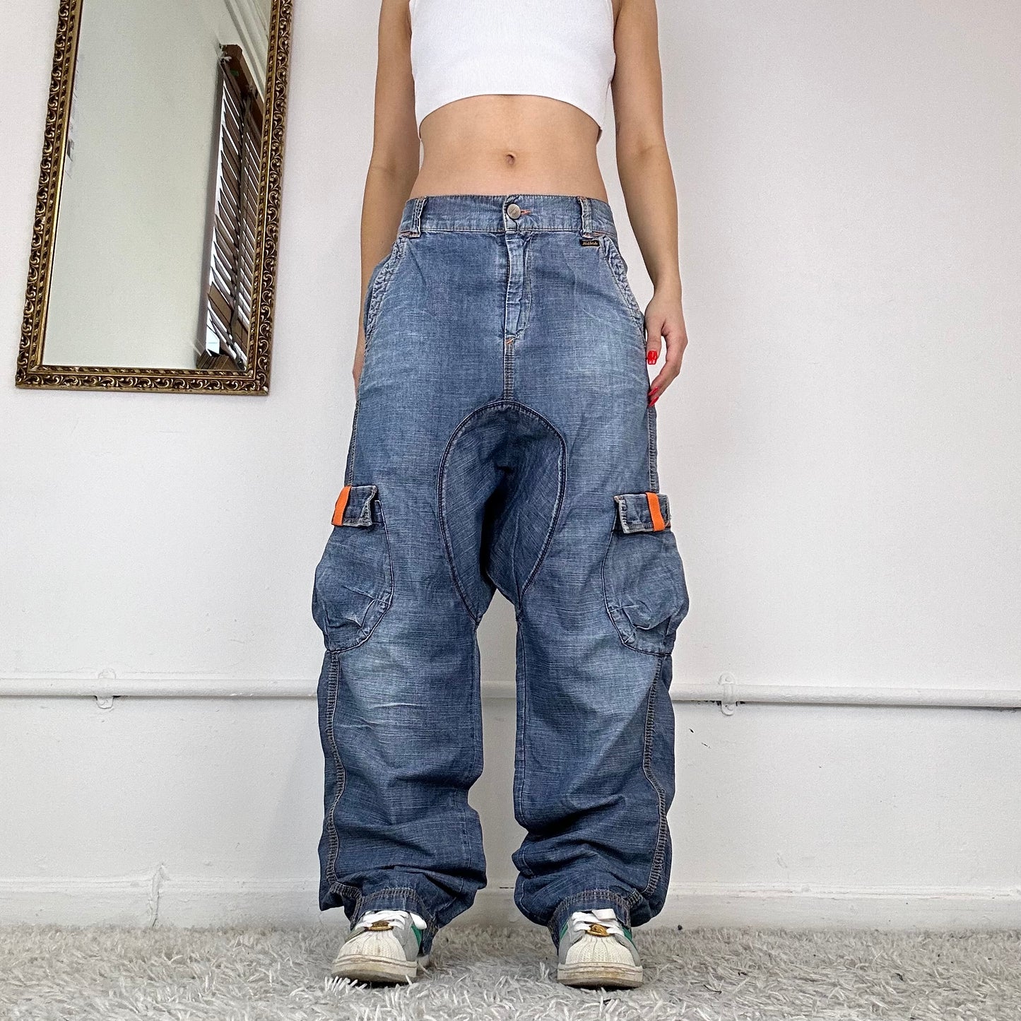 killah by miss sixty baggy cargo jeans