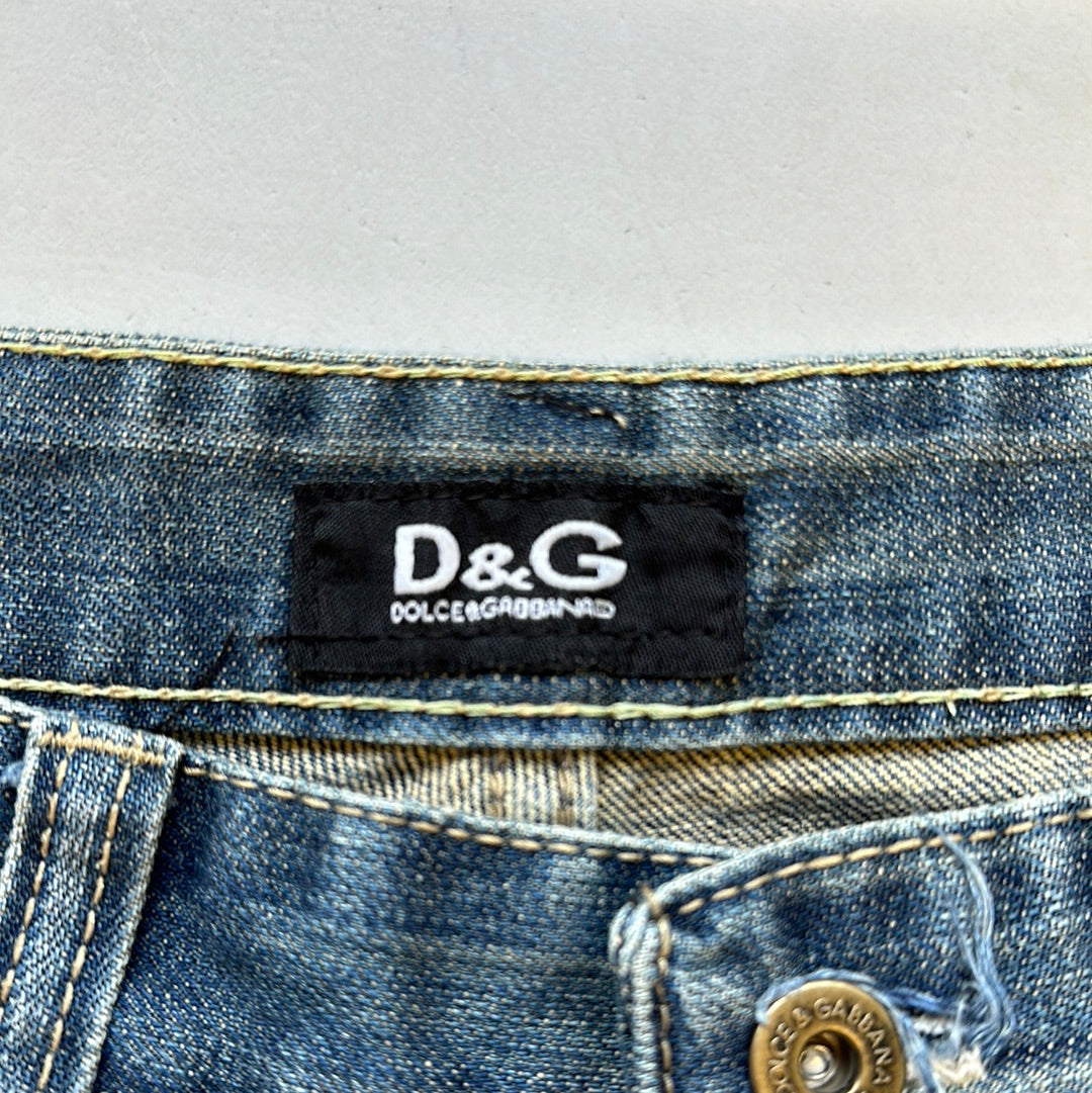 Dolce&Gabbana 00’s denim shorts