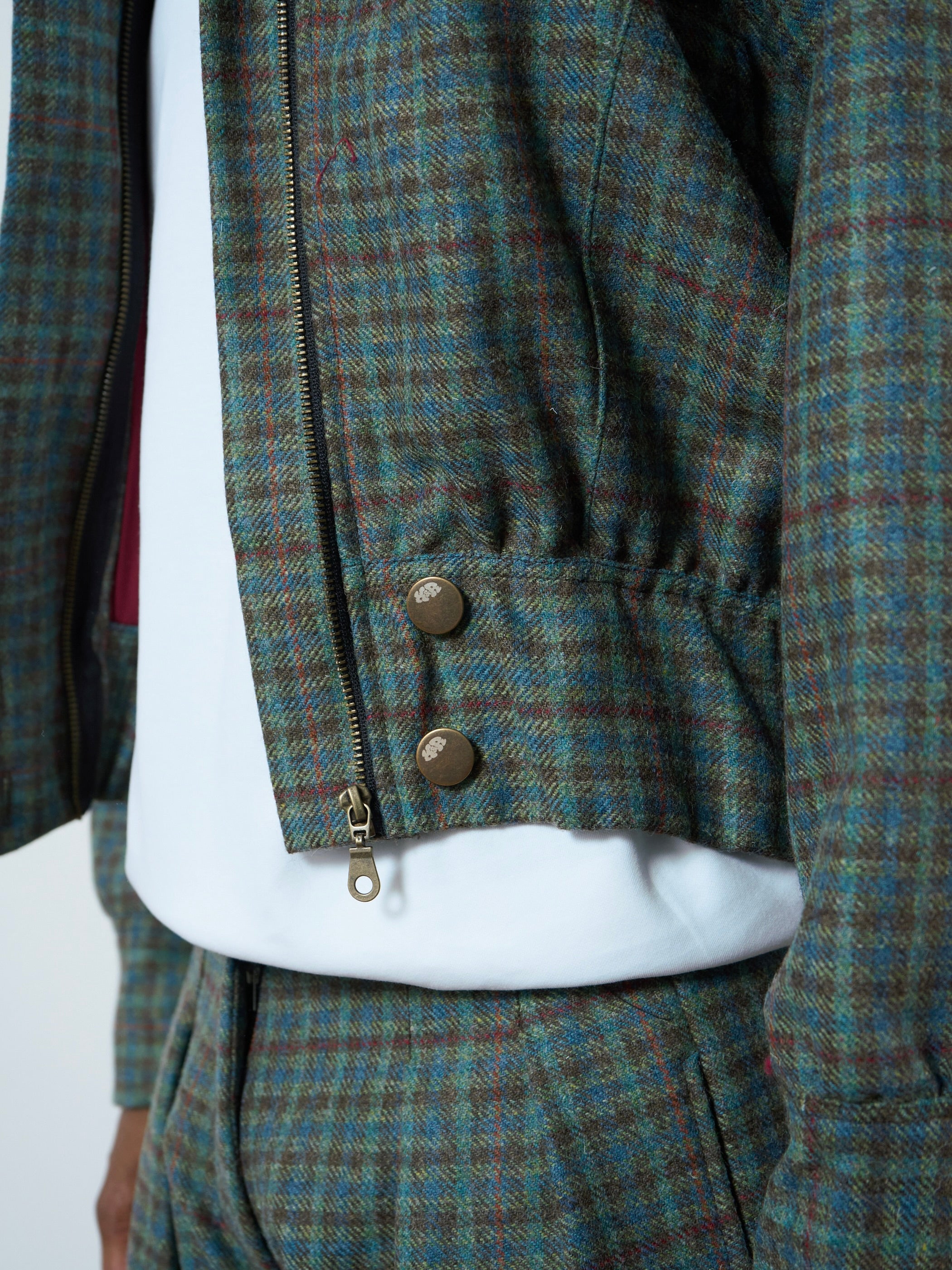 slouch jacket - cedar wool