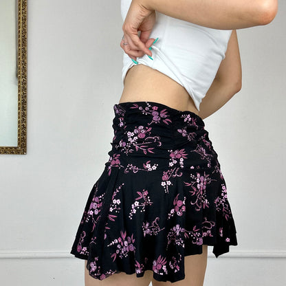 pimkie ruffle mini skirt