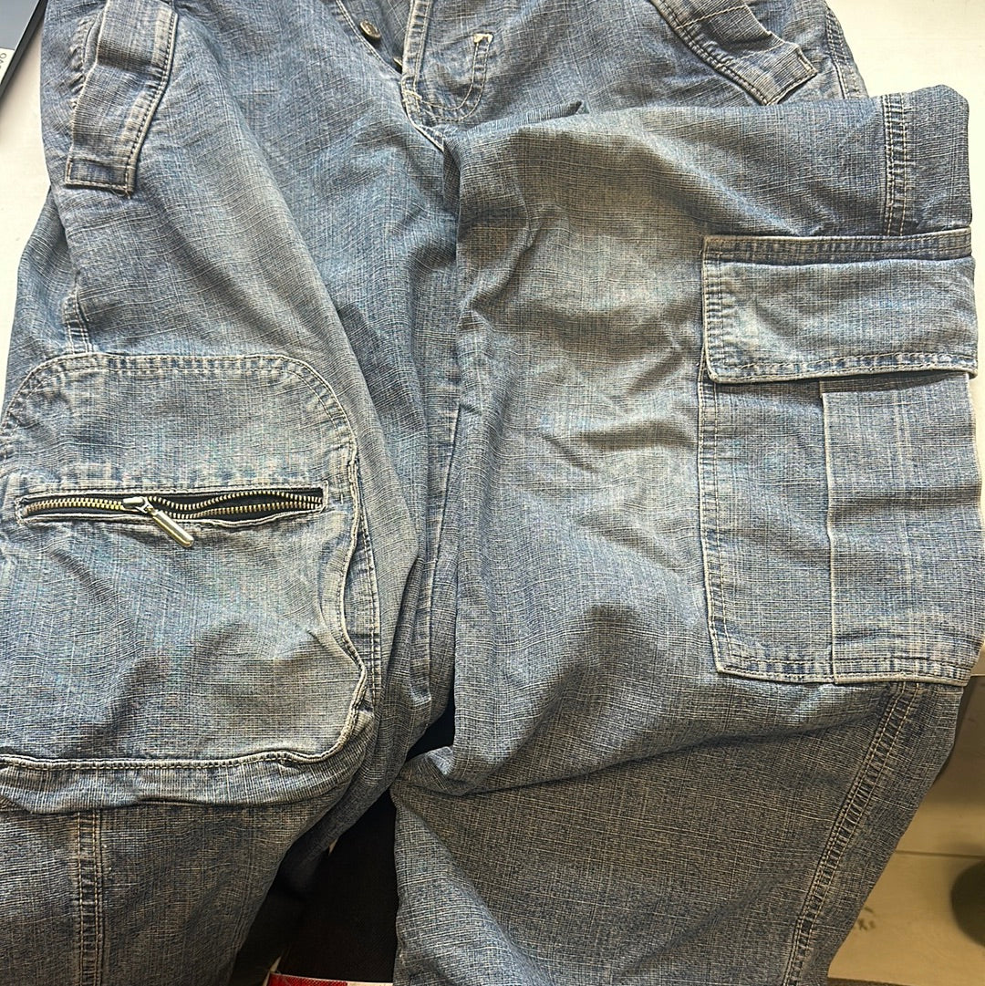 vintage baggy cargo jeans