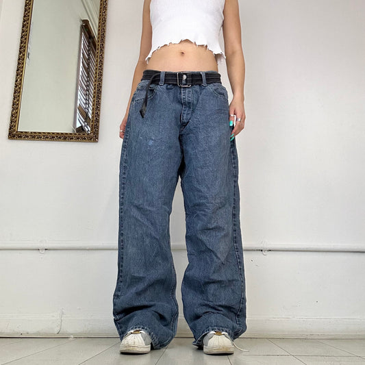 00’s baggy wide leg jeans