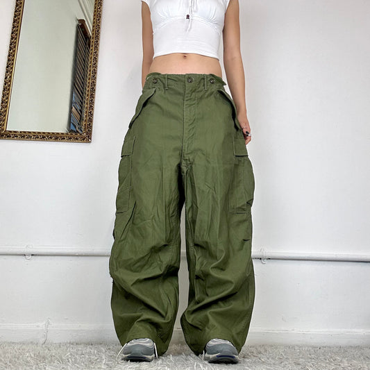 vintage wide leg cargo pants