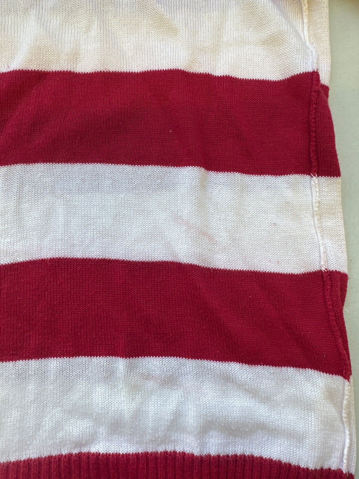 red and white striped dolce & gabbana top