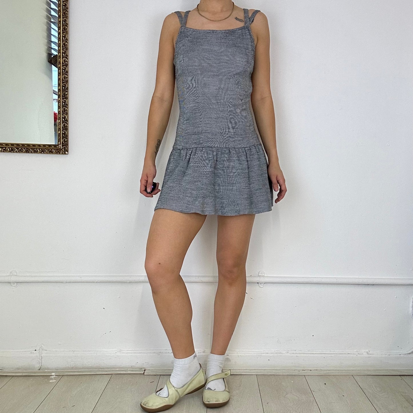 the vita bubble dress in ribbed cotton jersey  - sample