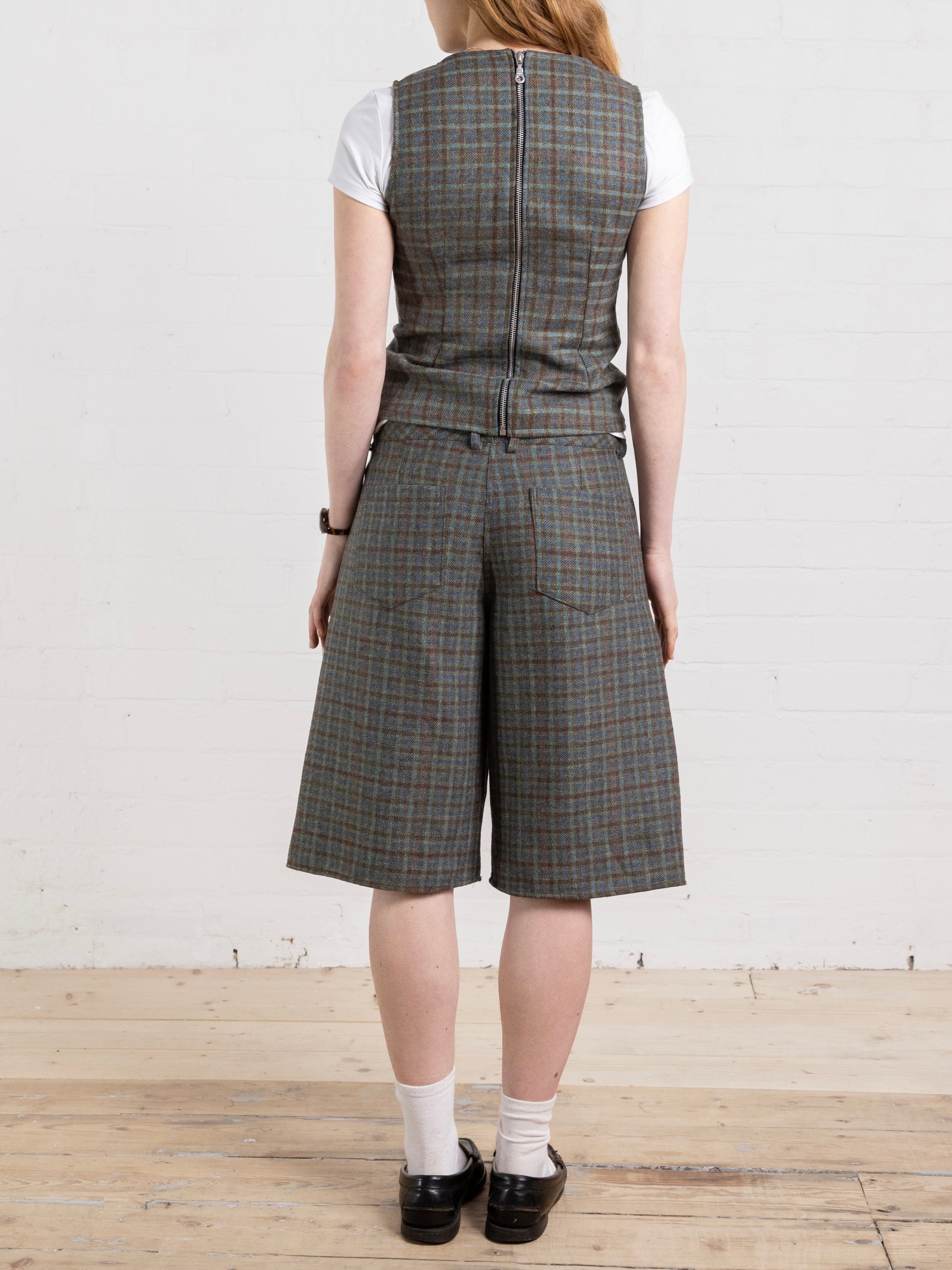 parker short - cedar wool
