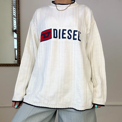 vintage diesel knitted jumper