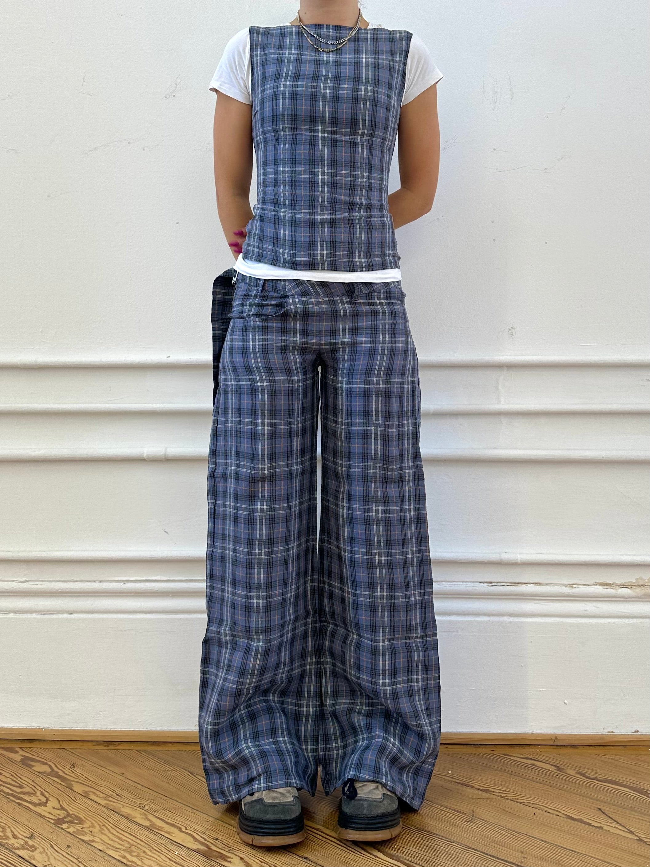pantalon romain - lin galet