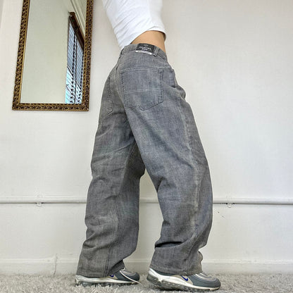 vintage grey baggy jeans