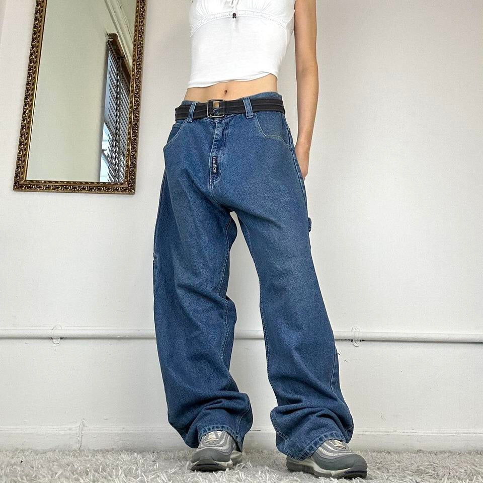 nautica 00’s wide leg jeans