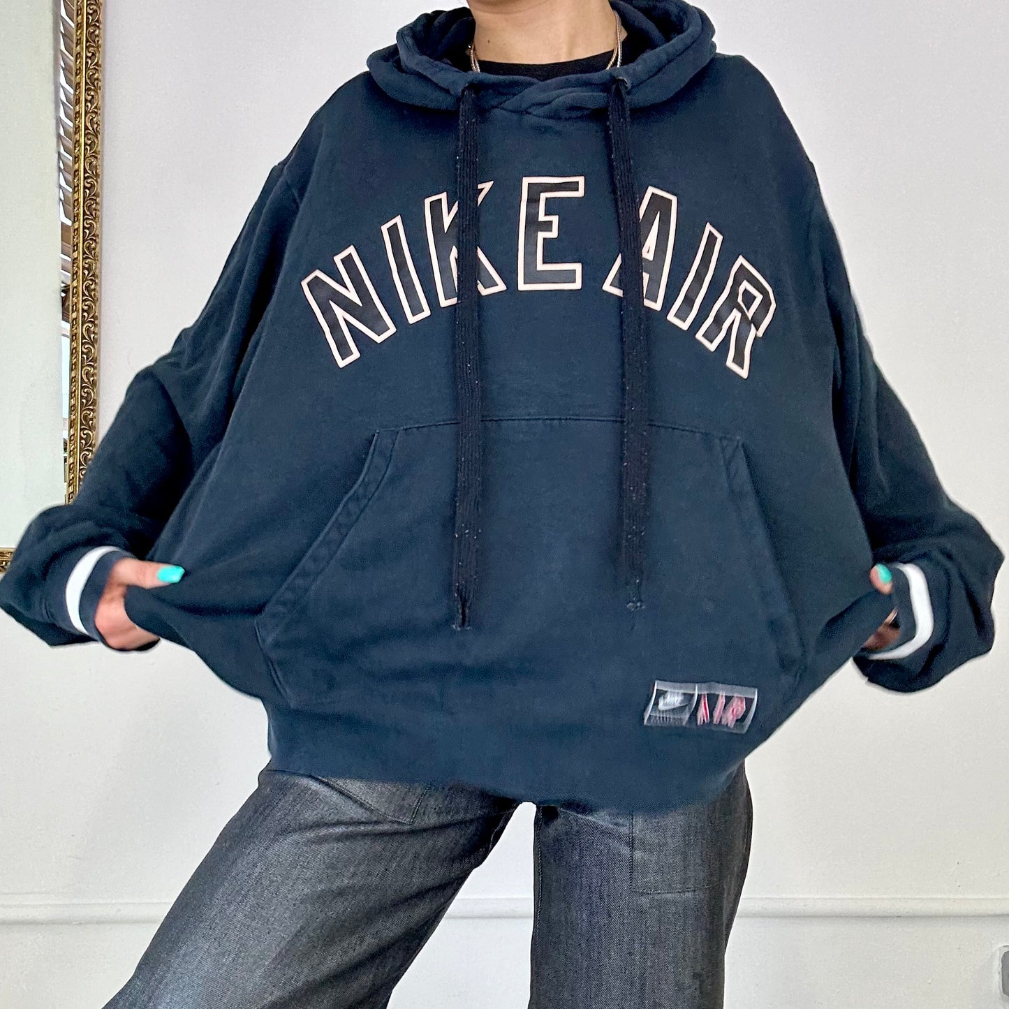 vintage nike air oversized hoodie