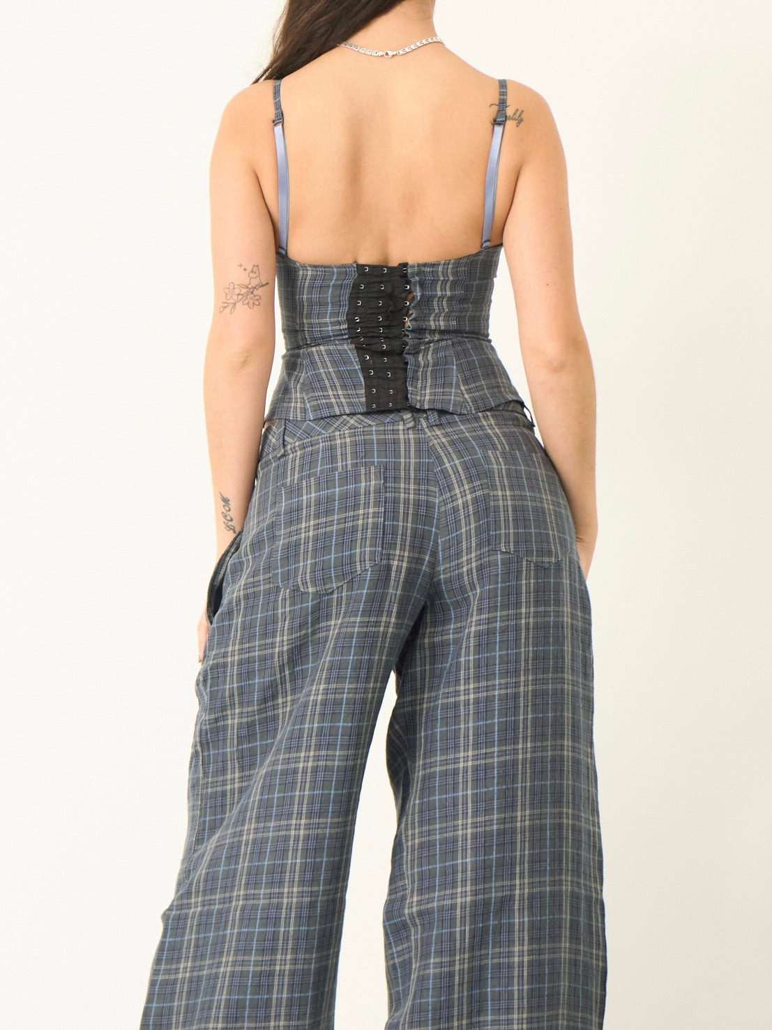 sienna top - slate linen