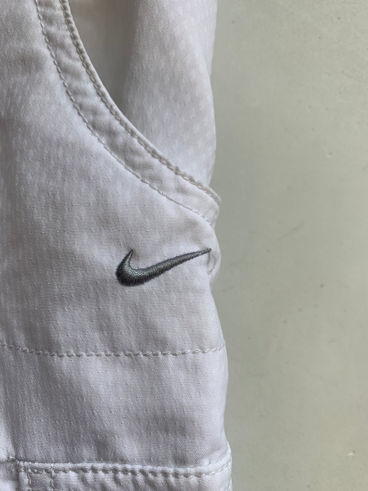 nike white cargo trousers