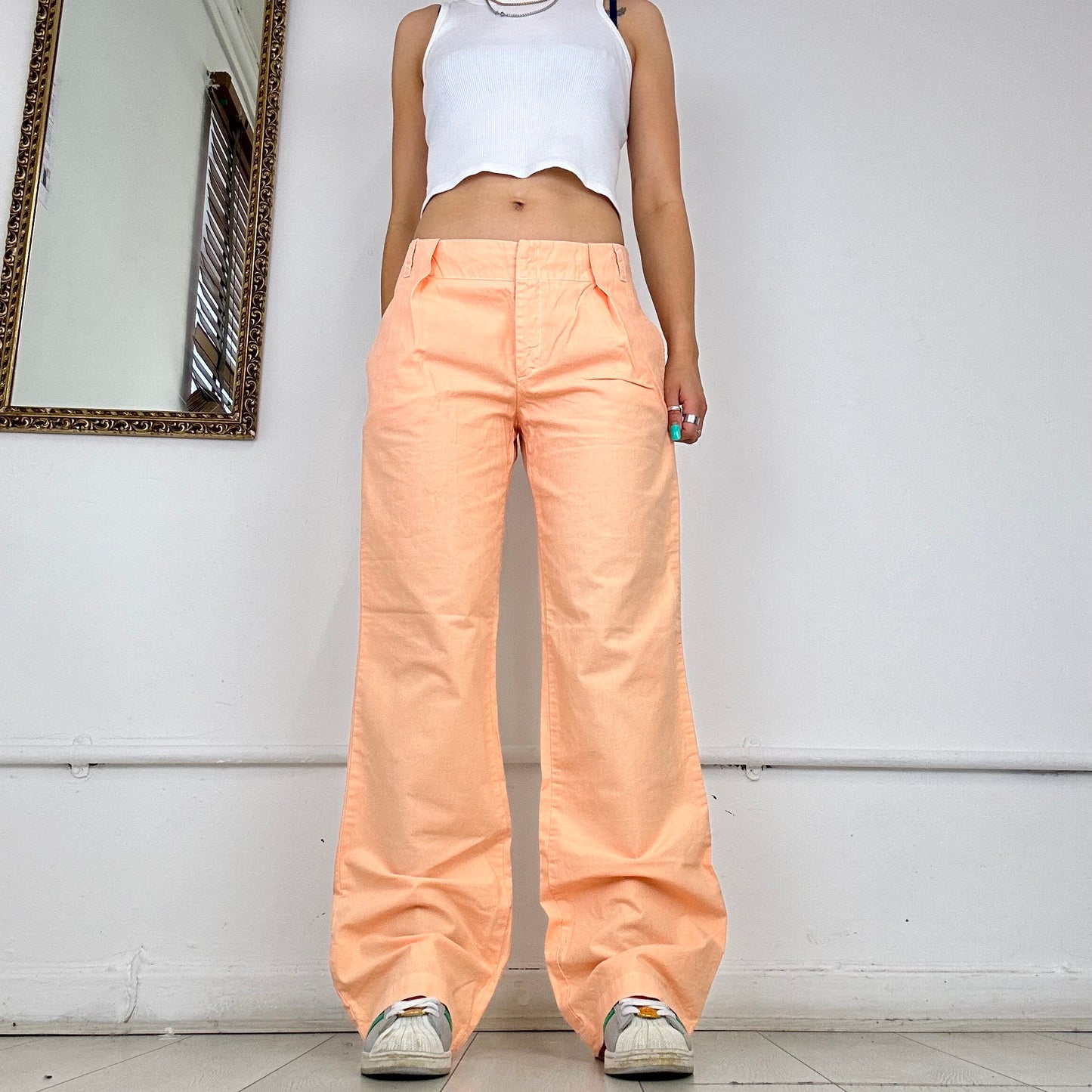 wide leg trousers by chloé