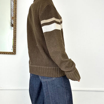 vintage levi’s knit zip jumper