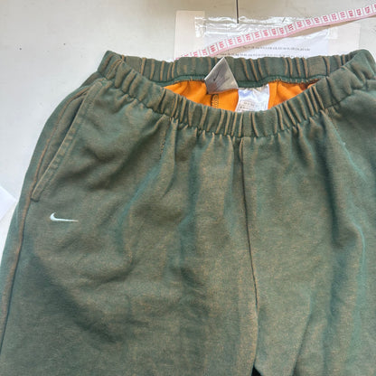 vintage nike two toned jersey tracksuit bottoms