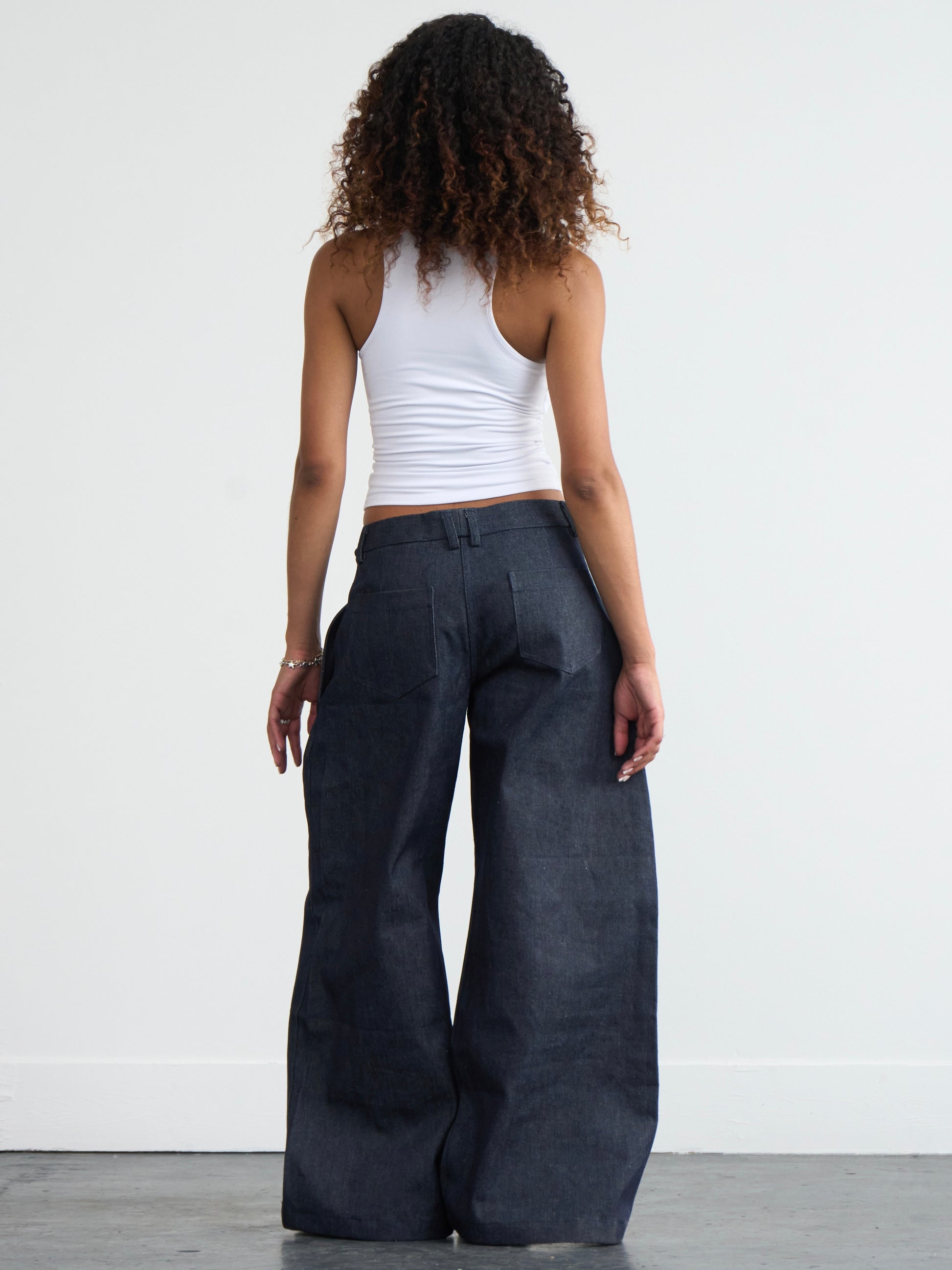 jean Parker - denim bleu marine