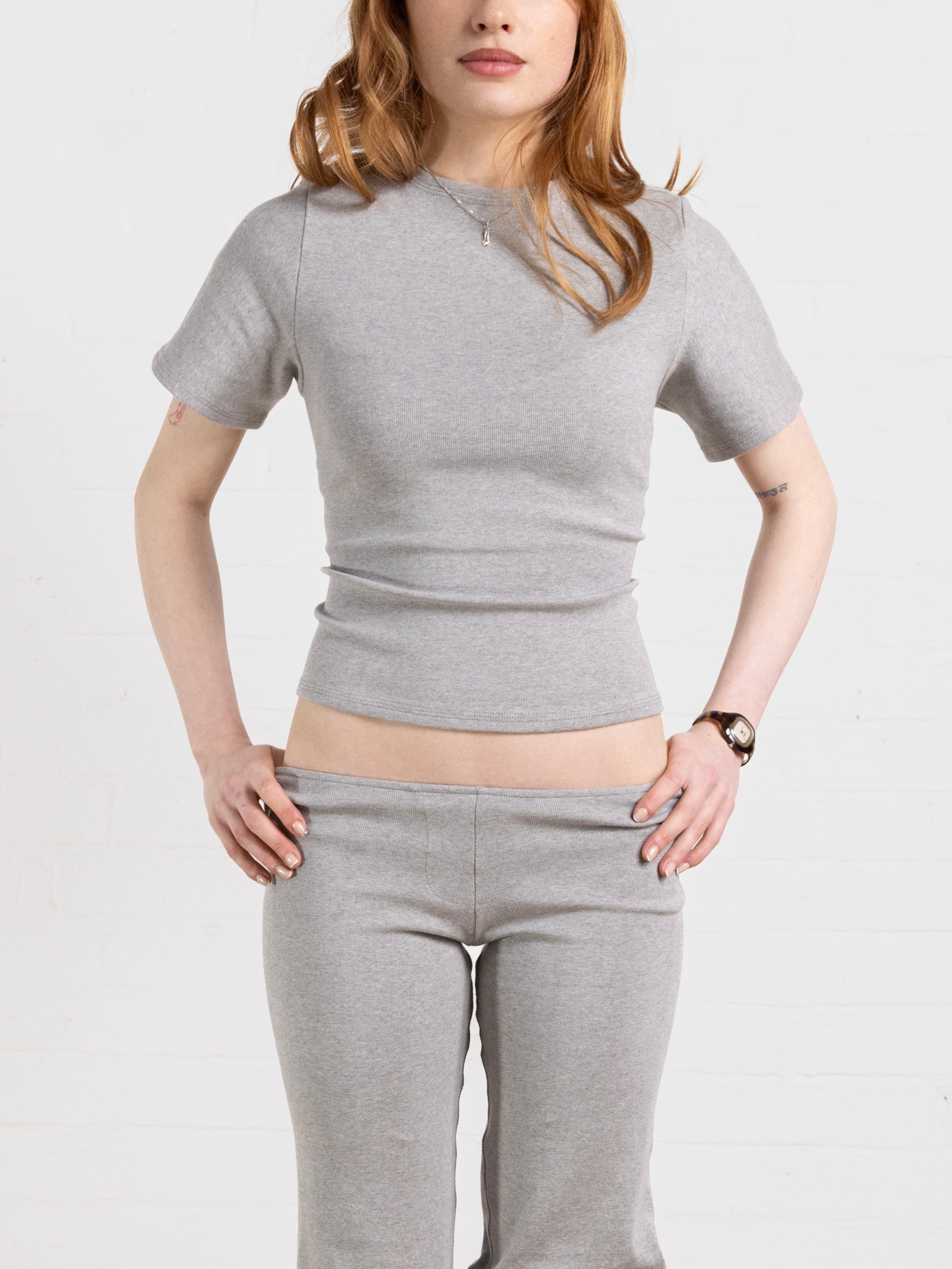 devon top - grey
